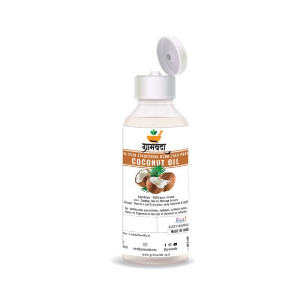 Pure Coconut oil (Wood cold pressed)
